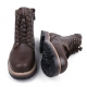Brown Fur work boots