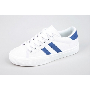 blue line canvas sneakers