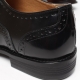 Men's Cap Toe Black Leather Closed Lacing Oxford Dress Shoes US6.5 - US10