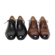 Men's Cap Toe Brown Leather Closed Lacing Oxford Dress Shoes US6.5 - US10