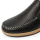 Men's Black Cow Leather Slip On Casual Loafer Shoes US6.5 - US10