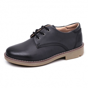 black casual comfort oxfords shoes