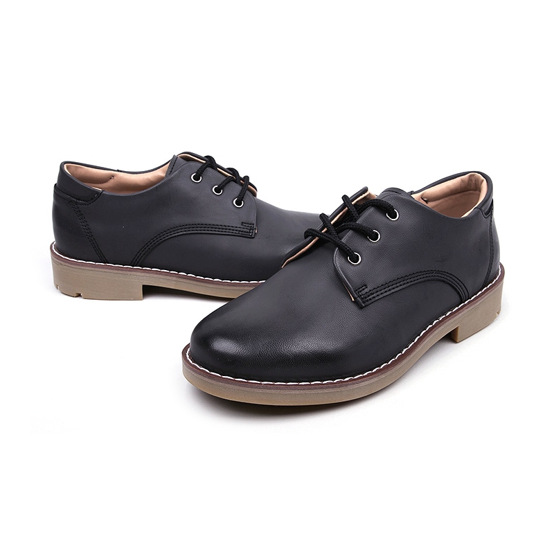Men's Round Toe Padding Entrance Oxford Casual Shoes | what-is-fashion.com