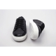 Men's Side Incision Stitch White Platform Padding Entrance Fashion Sneakers
