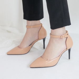 https://what-is-fashion.com/5817-44958-thickbox/women-s-beige-pointed-toe-belt-strap-high-heel-pumps.jpg