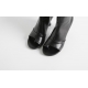 Women's Open Toe Back Zip Big Toe Loop High Heel Ankle Boots