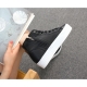 Women's Cap Toe Thick Platform Increase Height Hidden Wedge Insole High Top Shoes﻿