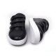 Men's White Platform Triple Velcro Strap Fashion Sneakers Shoes