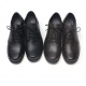 Men's Warm Inner Fur Side Zip Lace Up Low Casual Ankle Boots﻿