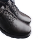 Men's Warm Inner Fur Side Zip Lace Up Low Brown Casual Ankle Boots﻿