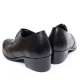 Men's Wing Tip Comfort Open Lacing Height Increasing High Heel Dress Oxford Shoes