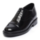 Men's Cap Toe Height Increasing Hidden Insole Dress Oxfords Shoes