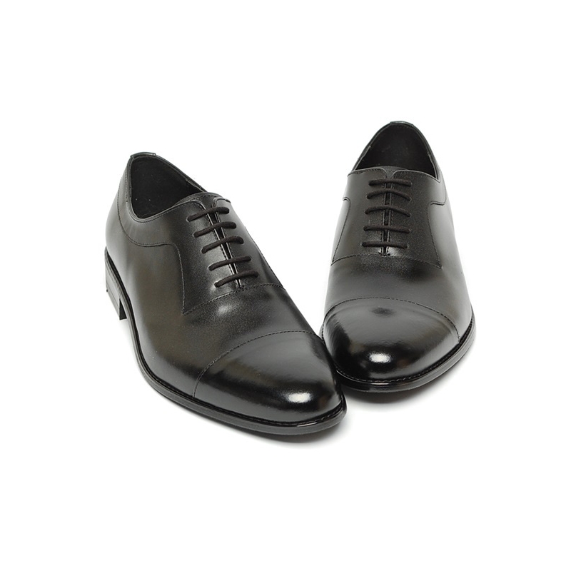 Men's Cap Toe Formal Closed Lacing Dress Oxfords Shoes