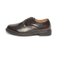 Men's Plain Toe Brown Synthetic Leather Comfort fit Open Lacing Dress Oxfords Shoes