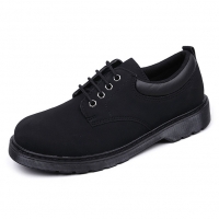 Men's Round Toe Black Synthetic Leather Height Increasing Hidden Insole Casual Shoes