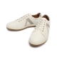Men's Cap Toe Line Stitch White Fashion Sneakers Shoes