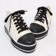 Women's Cap Toe Thick Platform White Synthetic Leather Lace Up Fashion Sneakers﻿﻿ Shoes