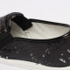 Women's Glitter Black Spangle Slip On Fashion﻿ Sneakers Shoes