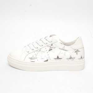 white sneakers with stars