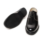 Men's Round Toe Lace Up Black Oxfords Shoes