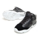 Women's Two Tone Low Top Black Fashion Sneakers