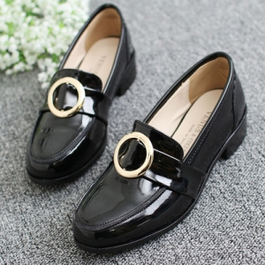 https://what-is-fashion.com/6355-48926-thickbox/women-s-apron-toe-metallic-gold-ring-decoration-loafers-shoes.jpg