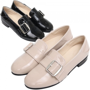 https://what-is-fashion.com/6360-48974-thickbox/women-s-round-toe-belt-strap-pink-black-loafers-shoes.jpg