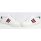 Women's Multi Color Stripe Low Top Sneakers Shoes