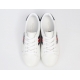 Women's Multi Color Stripe Low Top Sneakers Shoes