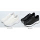 Women's White Platform Low Top Sneakers Couple Shoes