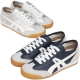 Women's Metallic Silver Navy Fashion Sneakers Couple Shoes