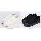 Women's Cap Toe Thick Platform Sneakers Shoes