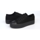 Women's Cap Toe Thick Platform Sneakers Shoes