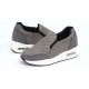 Women's Inner Fur Height Increasing Insole Cushion Heel Quilted Sneakers Pink Gray Black Shoes