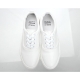 Men's Eyelet Lace Up White Platform Unisex Sneakers Couple Shoes