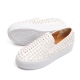 Women's Thick Platform Spike Stud Slip On Sneakers Shoes