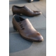 Mens china style side lace up Wrinkle band Dress shoes