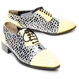 https://what-is-fashion.com/978-6898-thickbox/mens-synthetic-leather-glitter-yellow-dot-black-lace-up-shoes.jpg